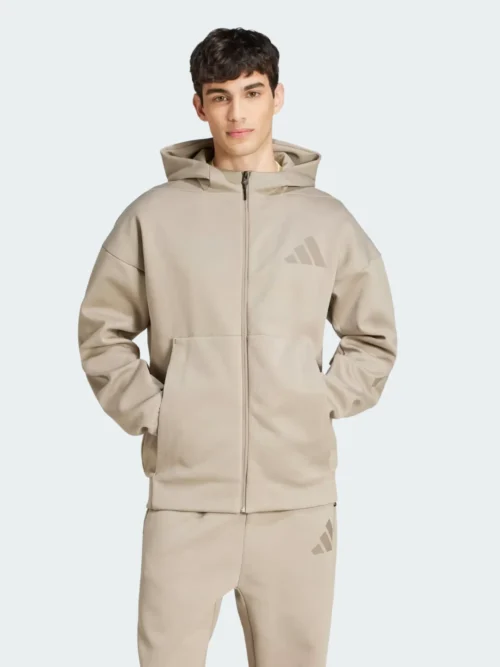 Nouvelle veste de survêtement à capuche entièrement zippée Z.N.E.