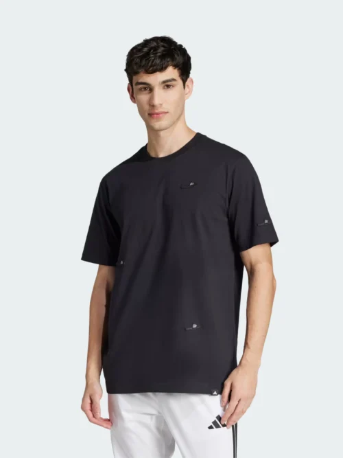 T-shirt léger d'été noir