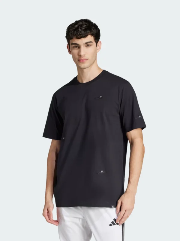 T-shirt léger d'été noir