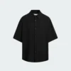 Chemise homme à carreaux en jacquard fluide
