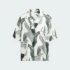 Chemise décontractée en lyocell et lin pour homme