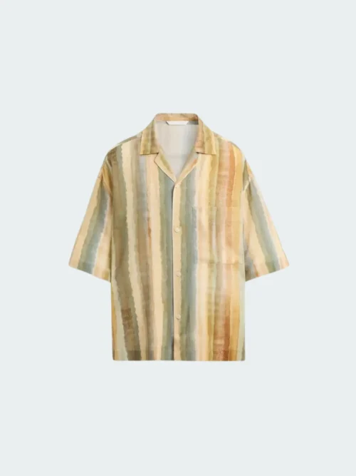CHEMISE HOMME À CARREAUX EN JACQUARD FLUIDE