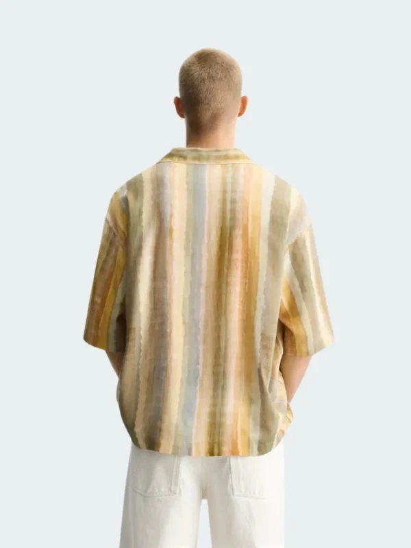 CHEMISE HOMME À CARREAUX EN JACQUARD FLUIDE