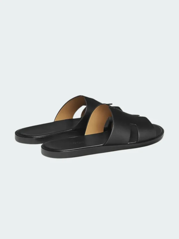 Izmir Sandales en cuir pour homme au design épuré